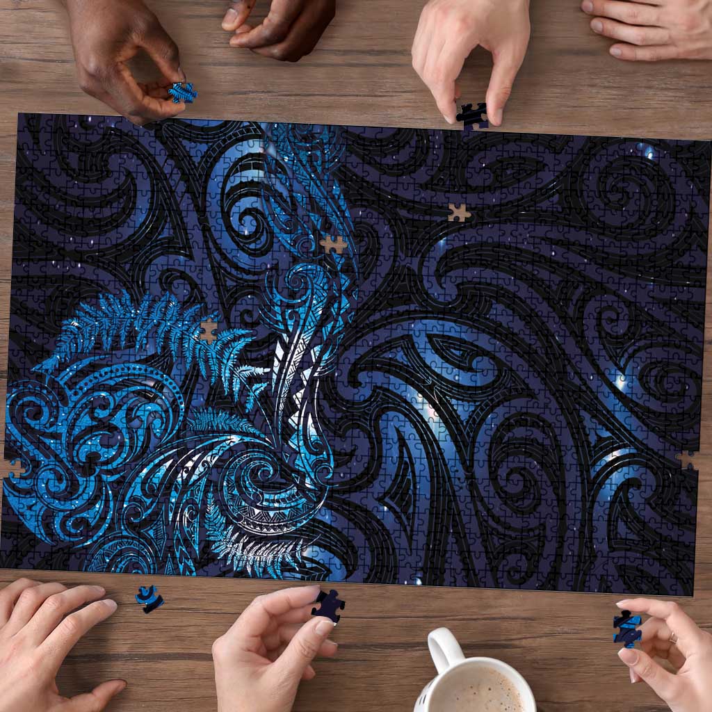New Zealand New Year-Matariki Puzzle Aotearoa Maori Tattoo Galaxy Sky LT03 - Polynesian Pride