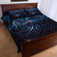 New Zealand New Year-Matariki Quilt Bed Set Aotearoa Maori Tattoo Galaxy Sky LT03 - Polynesian Pride