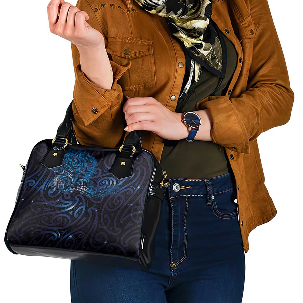 New Zealand New Year-Matariki Shoulder Handbag Aotearoa Maori Tattoo Galaxy Sky