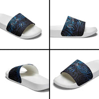 New Zealand New Year-Matariki Slide Sandals Aotearoa Maori Tattoo Galaxy Sky LT03 - Polynesian Pride