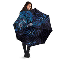 New Zealand New Year-Matariki Umbrella Aotearoa Maori Tattoo Galaxy Sky LT03 - Polynesian Pride