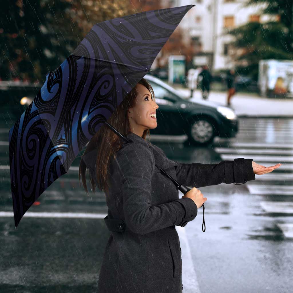New Zealand New Year-Matariki Umbrella Aotearoa Maori Tattoo Galaxy Sky LT03 - Polynesian Pride