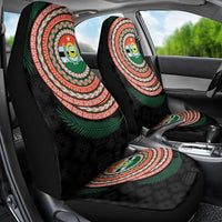 Penama Tribal Tattoo with Namele Leaves Car Seat Cover