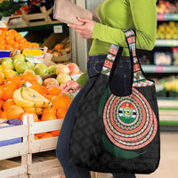 Penama Tribal Tattoo with Namele Leaves Grocery Bag LT03 - Polynesian Pride