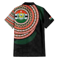 Penama Tribal Tattoo with Namele Leaves Hawaiian Shirt LT03 - Polynesian Pride