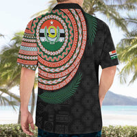 Penama Tribal Tattoo with Namele Leaves Hawaiian Shirt LT03 - Polynesian Pride