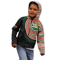 Penama Tribal Tattoo with Namele Leaves Kid Hoodie LT03 - Polynesian Pride
