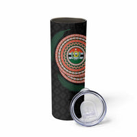 Penama Tribal Tattoo with Namele Leaves Skinny Tumbler LT03 - Polynesian Pride