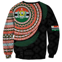 Penama Tribal Tattoo with Namele Leaves Sweatshirt LT03 - Polynesian Pride