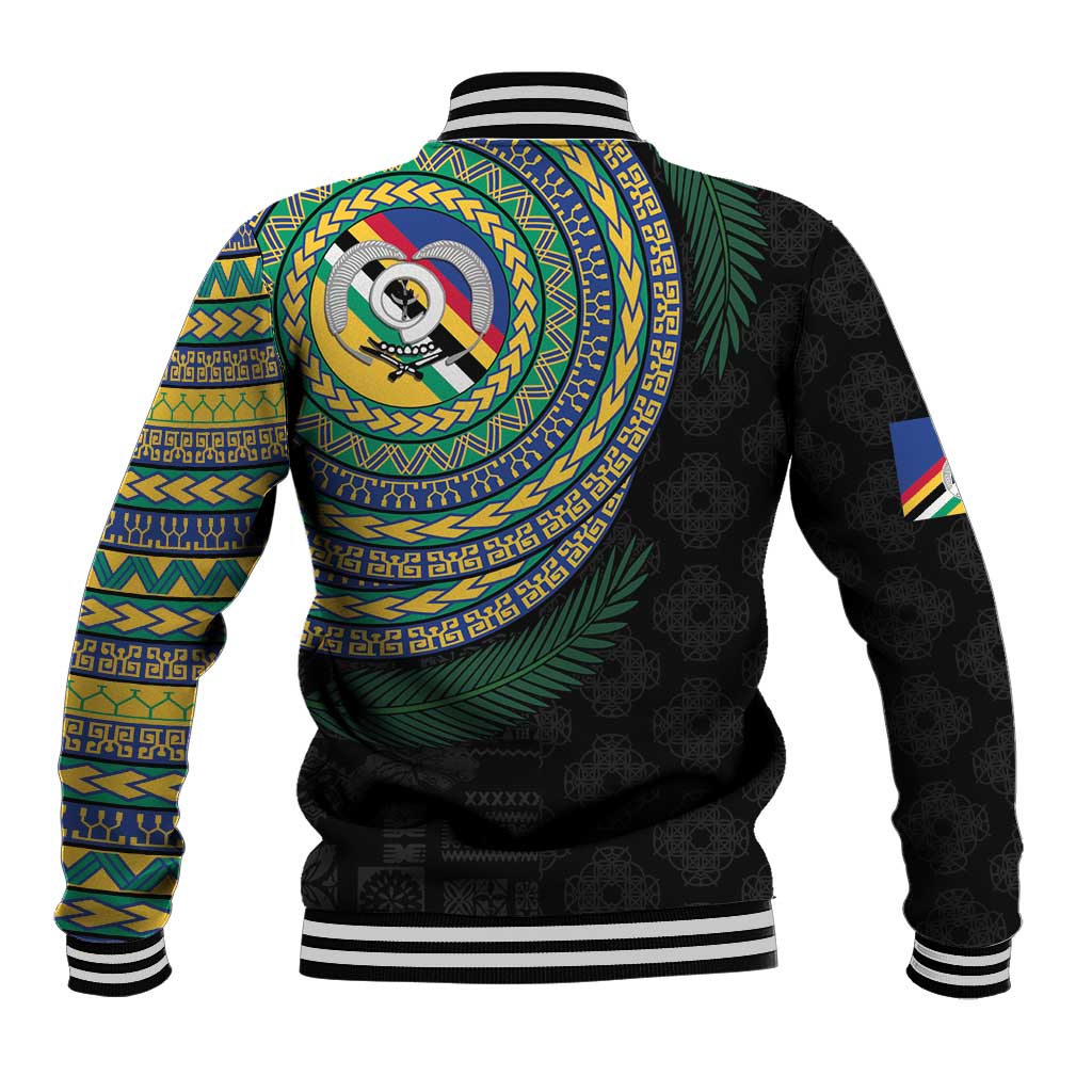 Torba Tribal Tattoo with Namele Leaves Baseball Jacket LT03 - Polynesian Pride