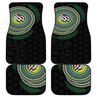 Torba Tribal Tattoo with Namele Leaves Car Mats LT03 - Polynesian Pride