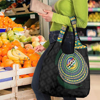 Torba Tribal Tattoo with Namele Leaves Grocery Bag LT03 - Polynesian Pride
