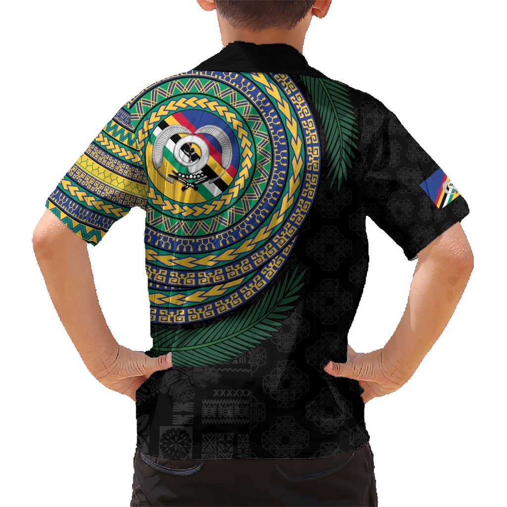Torba Tribal Tattoo with Namele Leaves Hawaiian Shirt LT03 - Polynesian Pride