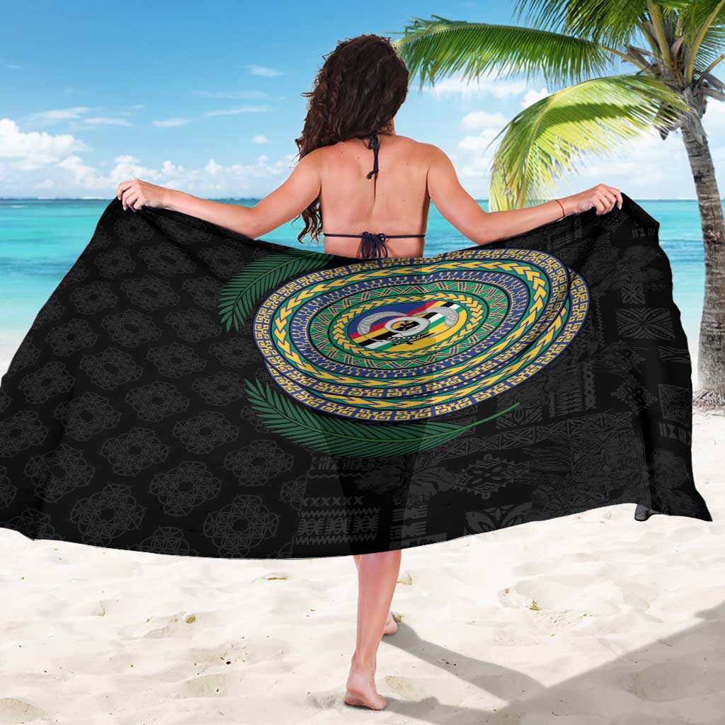 Torba Tribal Tattoo with Namele Leaves Sarong
