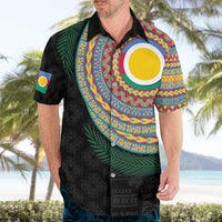 Shefa Tribal Tattoo with Namele Leaves Hawaiian Shirt LT03 - Polynesian Pride