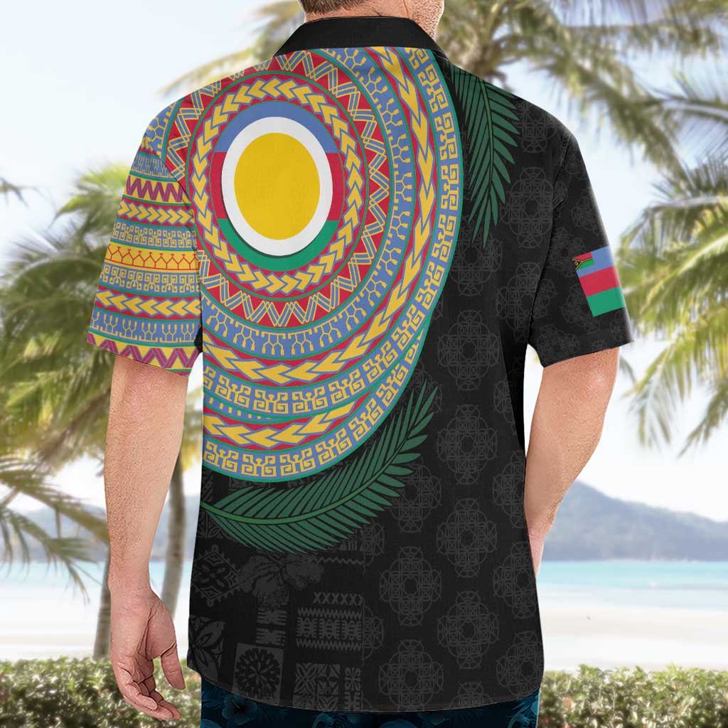 Shefa Tribal Tattoo with Namele Leaves Hawaiian Shirt LT03 - Polynesian Pride