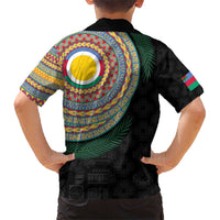 Shefa Tribal Tattoo with Namele Leaves Hawaiian Shirt LT03 - Polynesian Pride