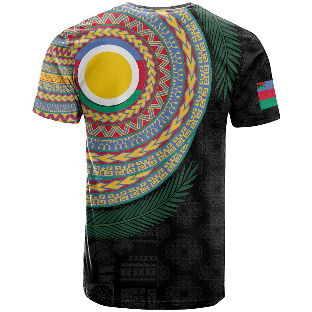 Shefa Tribal Tattoo with Namele Leaves T Shirt