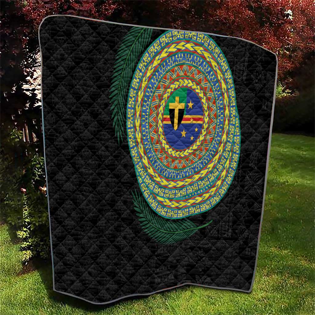 Tafea Tribal Tattoo with Namele Leaves Quilt