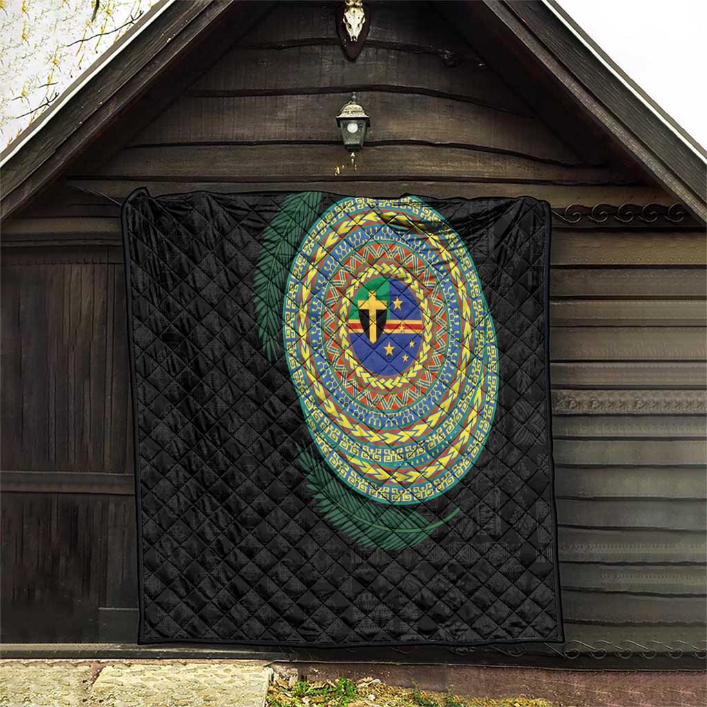 Tafea Tribal Tattoo with Namele Leaves Quilt