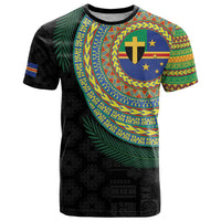 Tafea Tribal Tattoo with Namele Leaves T Shirt