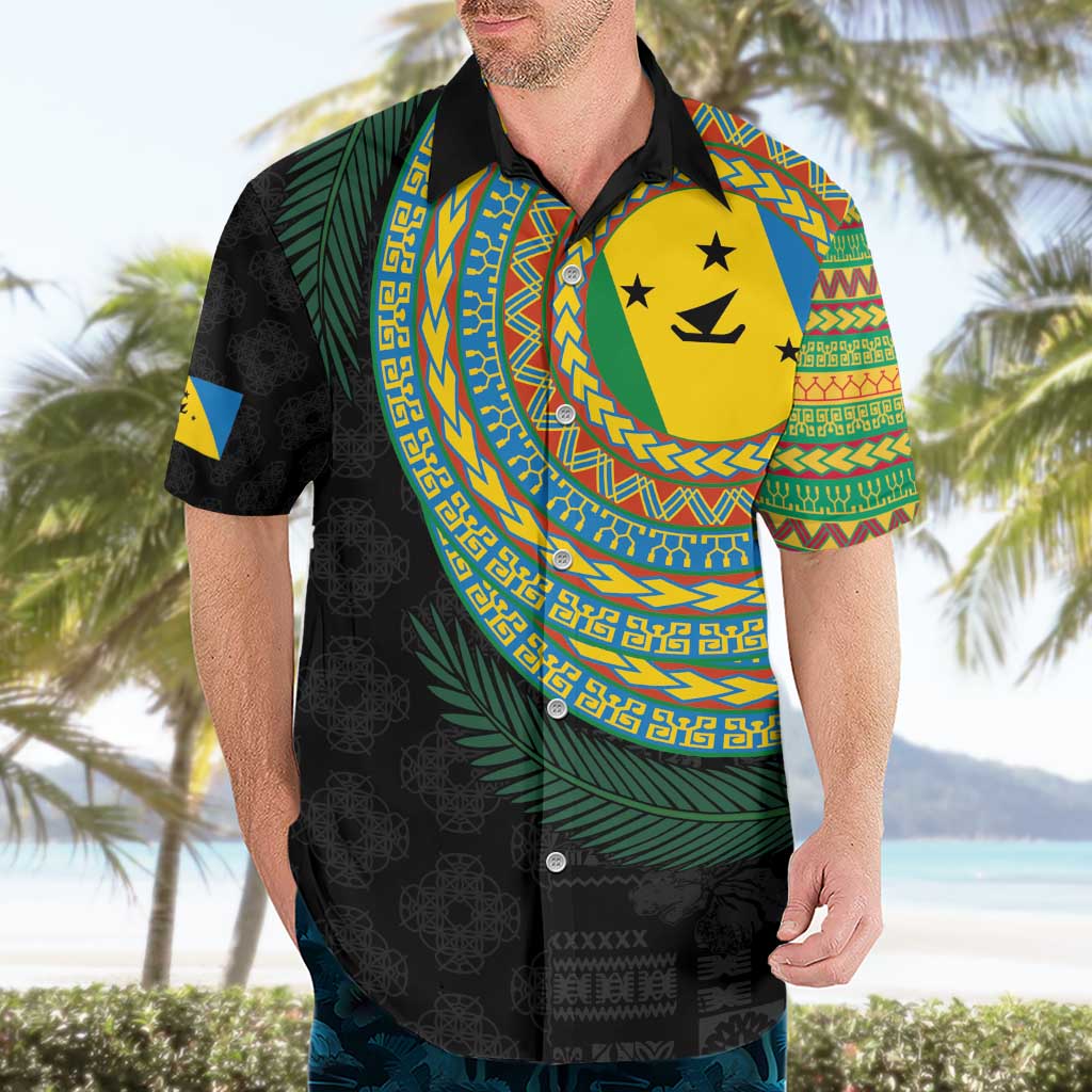 Malampa Tribal Tattoo with Namele Leaves Hawaiian Shirt LT03 - Polynesian Pride