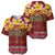 Aloha Plumeria Flowers Baseball Jersey With Hawaiian Style Tapa Tribal