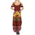 Aloha Plumeria Flowers Family Matching Summer Maxi Dress and Hawaiian Shirt With Hawaiian Style Tapa Tribal