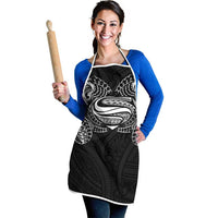 Super Samoan Traditional Tribal Art Tattoos Apron Black Color LT03 - Polynesian Pride