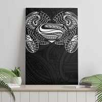 Super Samoan Traditional Tribal Art Tattoos Canvas Wall Art Black Color LT03 - Polynesian Pride