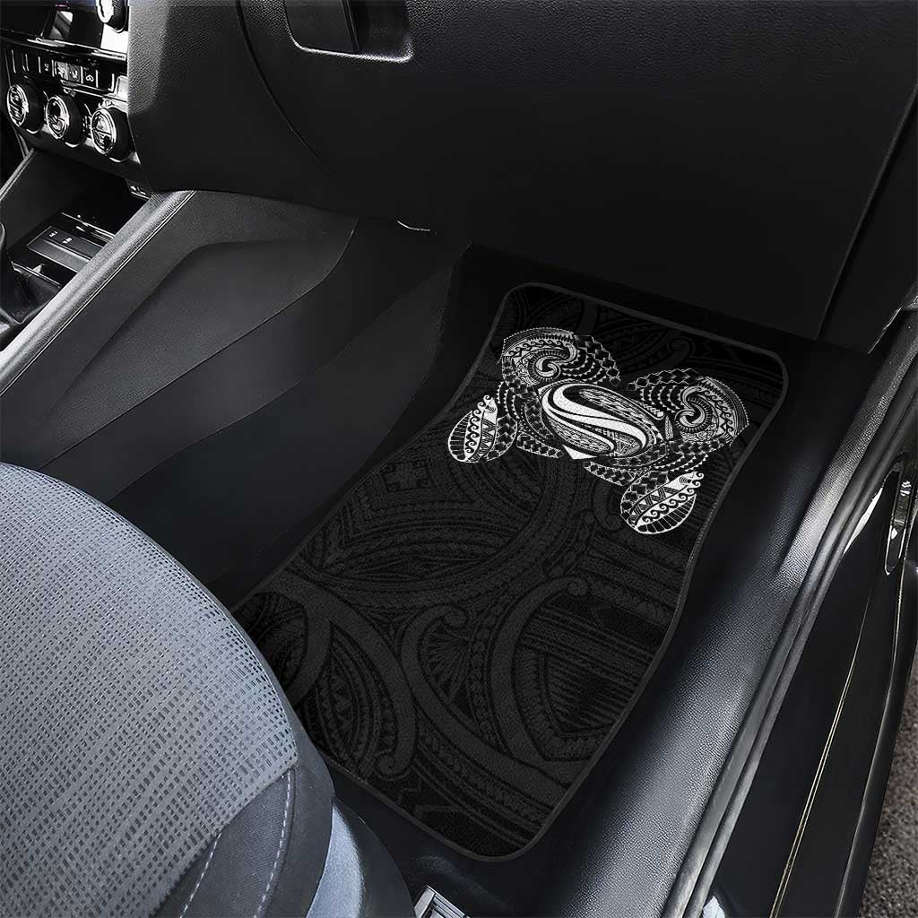Super Samoan Traditional Tribal Art Tattoos Car Mats Black Color LT03 - Polynesian Pride
