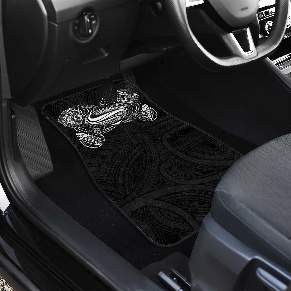 Super Samoan Traditional Tribal Art Tattoos Car Mats Black Color LT03 - Polynesian Pride