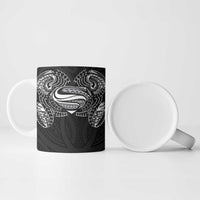 Super Samoan Traditional Tribal Art Tattoos Ceramic Mug Black Color LT03 - Polynesian Pride