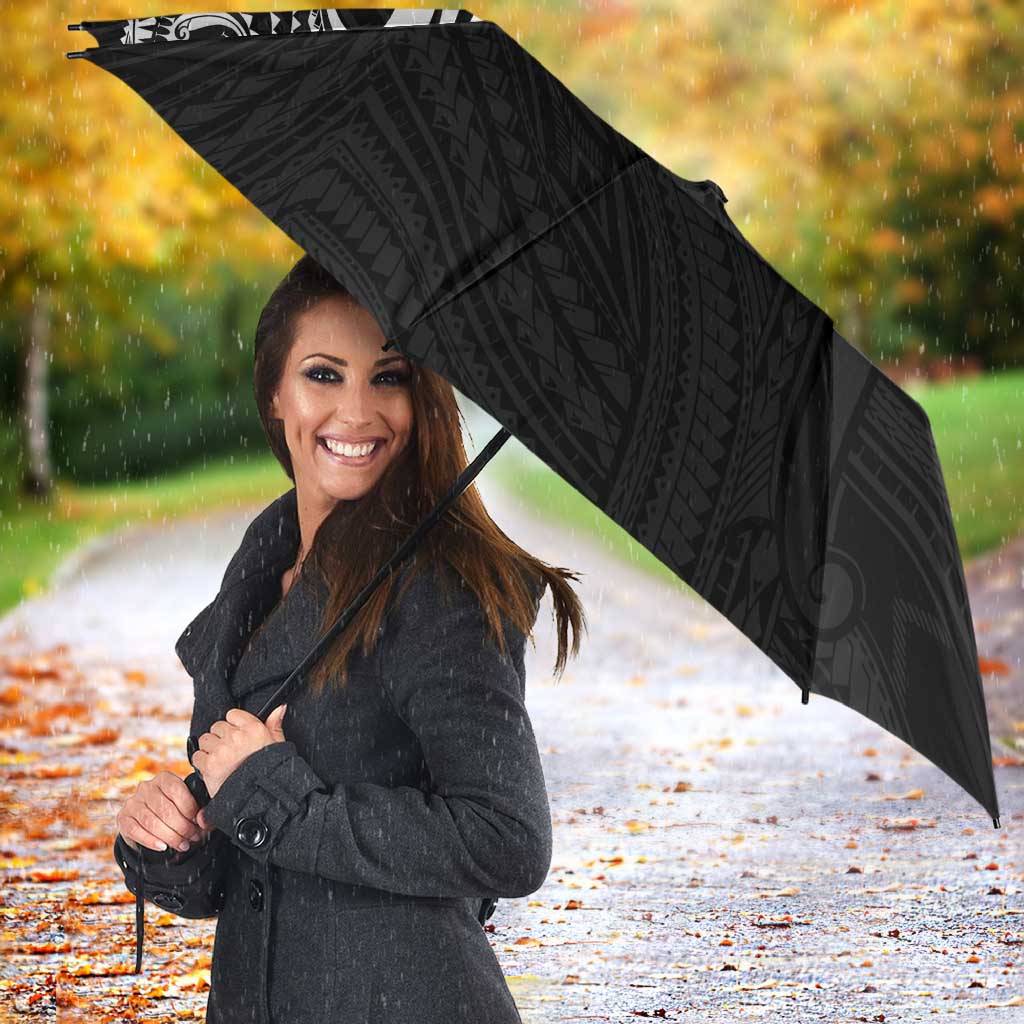 Super Samoan Traditional Tribal Art Tattoos Umbrella Black Color LT03 - Polynesian Pride