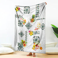Hawaiian Quilts Blanket Tropical Fruits and Plants