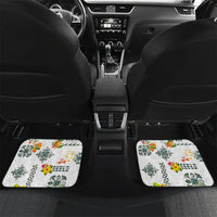 Hawaiian Quilts Car Mats Tropical Fruits and Plants