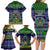 Pohnpei State Christmas Family Matching Long Sleeve Bodycon Dress and Hawaiian Shirt Coat of Arms Beautiful Merry Xmas Snowflake LT03 - Polynesian Pride