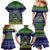 Pohnpei State Christmas Family Matching Mermaid Dress and Hawaiian Shirt Coat of Arms Beautiful Merry Xmas Snowflake LT03 - Polynesian Pride