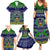 Pohnpei State Christmas Family Matching Summer Maxi Dress and Hawaiian Shirt Coat of Arms Beautiful Merry Xmas Snowflake LT03 - Polynesian Pride