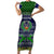 pohnpei-state-christmas-short-sleeve-bodycon-dress-coat-of-arms-beautiful-merry-xmas-snowflake