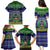 Personalised Pohnpei State Christmas Family Matching Puletasi Dress and Hawaiian Shirt Coat of Arms Beautiful Merry Xmas Snowflake LT03 - Polynesian Pride