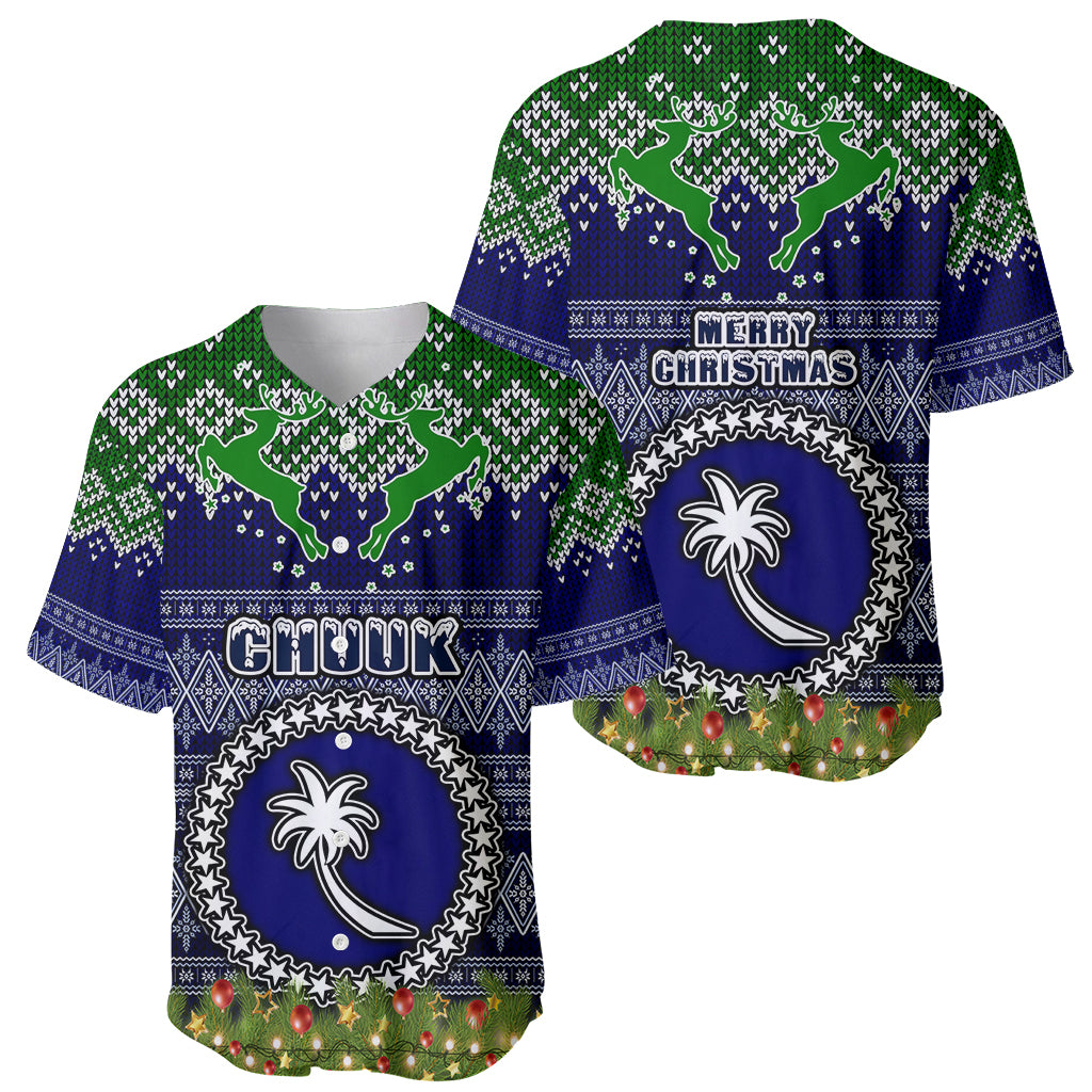 chuuk-state-christmas-baseball-jersey-coat-of-arms-beautiful-merry-xmas-snowflake
