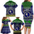 Chuuk State Christmas Family Matching Long Sleeve Bodycon Dress and Hawaiian Shirt Coat of Arms Beautiful Merry Xmas Snowflake LT03 - Polynesian Pride