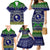 Chuuk State Christmas Family Matching Mermaid Dress and Hawaiian Shirt Coat of Arms Beautiful Merry Xmas Snowflake LT03 - Polynesian Pride