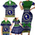 Chuuk State Christmas Family Matching Short Sleeve Bodycon Dress and Hawaiian Shirt Coat of Arms Beautiful Merry Xmas Snowflake LT03 - Polynesian Pride