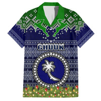 chuuk-state-christmas-hawaiian-shirt-coat-of-arms-beautiful-merry-xmas-snowflake