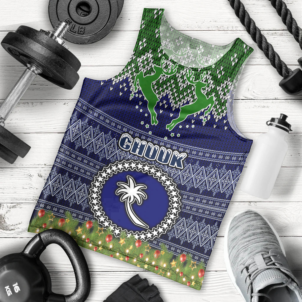 chuuk-state-christmas-men-tank-top-coat-of-arms-beautiful-merry-xmas-snowflake