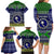 personalised-chuuk-state-christmas-family-matching-long-sleeve-bodycon-dress-and-hawaiian-shirt-coat-of-arms-beautiful-merry-xmas-snowflake