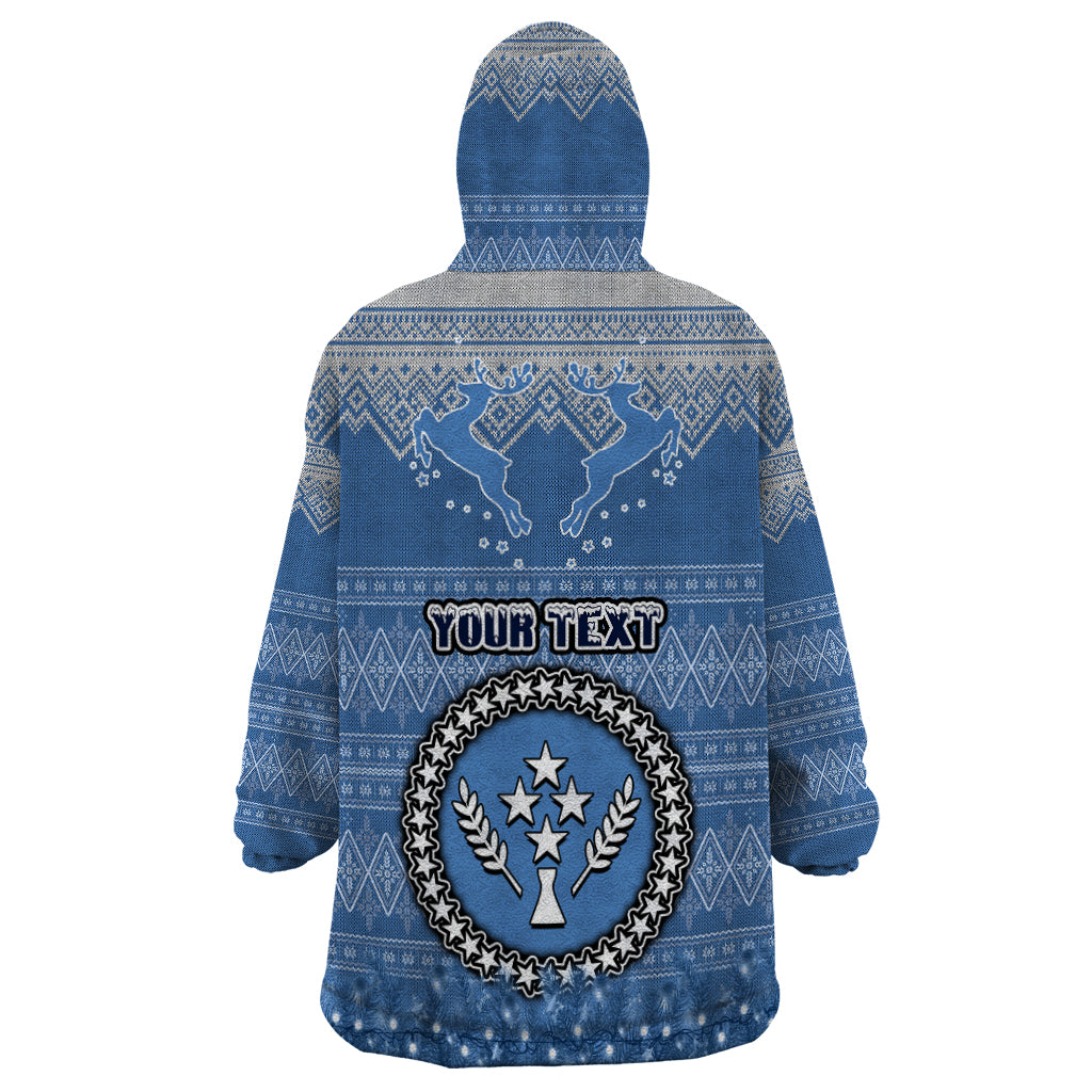 personalised-kosrae-christmas-wearable-blanket-hoodie-coat-of-arms-beautiful-merry-xmas-snowflake