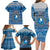 Yap Christmas Family Matching Long Sleeve Bodycon Dress and Hawaiian Shirt Coat of Arms Beautiful Merry Xmas Snowflake LT03 - Polynesian Pride